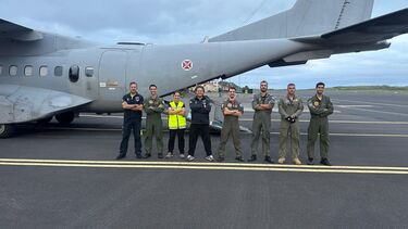 Força Aérea realiza missão inédita ao transportar seis doentes num só voo nos Açores
