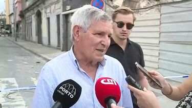 "Estava a conversar com eles, e o prédio desabou": Simões Lopes dono da papelaria onde desabou o prédio no Porto