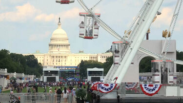 Da roda gigante ao rodeo: a “Great American State Fair" de Trump já abriu portas em Washington