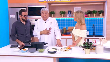 Veja a sugestão do Chef Júlio Fernandes para o almoço: arroz de cachaços de bacalhau à valenciana