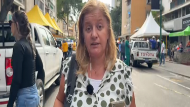 Tânia Laranjo chega à Venezuela para acompanhar operações de resgate após sismos abalarem país