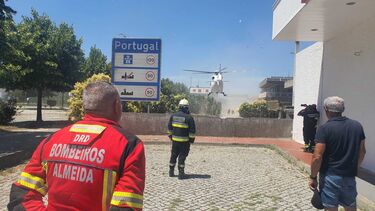 Incêndio em hotel em Vilar Formoso causa um ferido grave