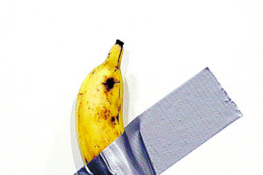 Banana da obra ‘Comedian’ foi roubada em Paris 