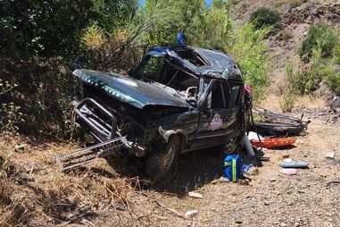 Um morto e uma grávida ferida em despiste no IC27 em Castro Marim