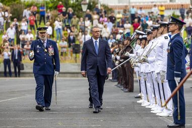 Presidente da República, António José Seguro, nas comemorações do 10 de Junho em Angra do Heroísmo, nos Açores
