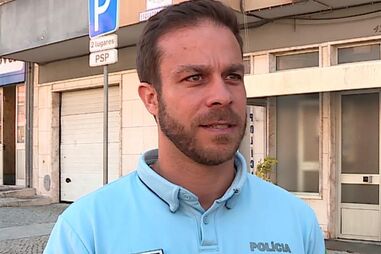 Subcomissário André Lima destaca o apoio dado pelos dois agentes que comanda no salvamento