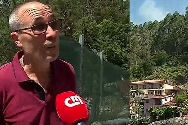 "Foi uma madrugada assustadora": morador relata combate a incêndio em Terras de Bouro 