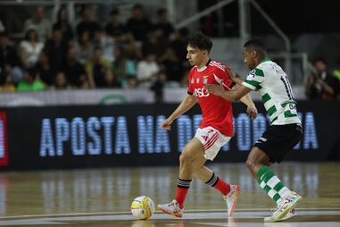 Benfica vence Sporting no primeiro jogo da final da Liga de futsal