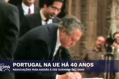 Portugal aderiu à União Europeia há 40 anos 