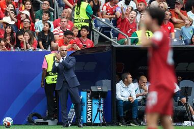 Roberto Martínez durante a estreia de Portugal no Mundial2026 frente à RD Congo