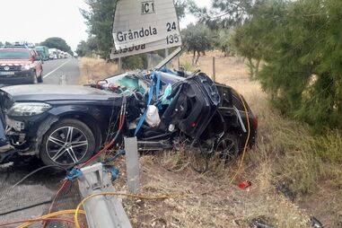 Homem ferido com gravidade em despiste no IC1 em Ermidas-Sado