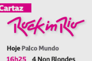 O cartaz para o último fim de semana do Rock in Rio Lisboa 2026 