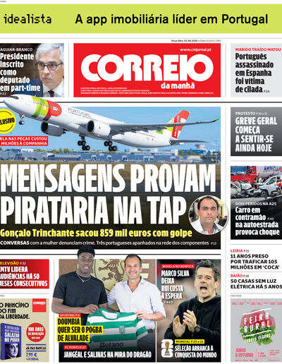 Capa do jornal
