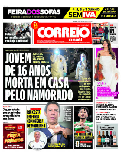 Capa do jornal
