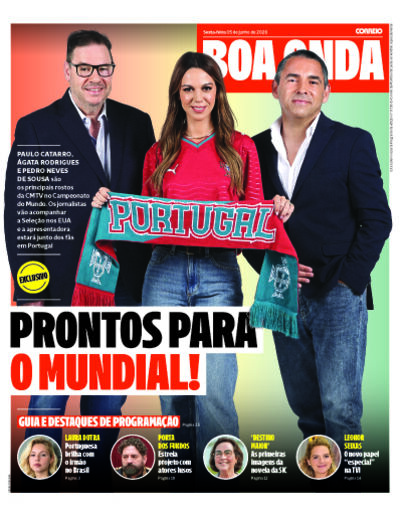 Capa de sexta-feira, 05 de junho de 2026