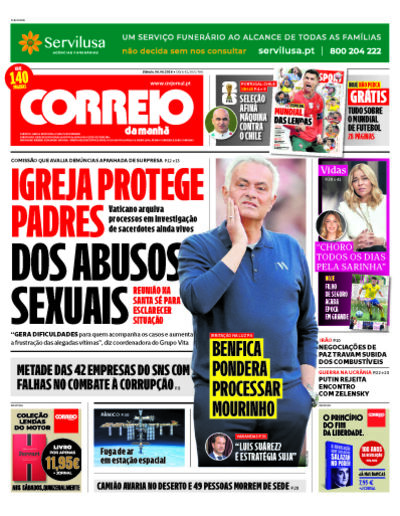 Capa do jornal