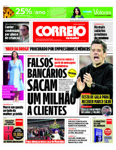 Capa do jornal