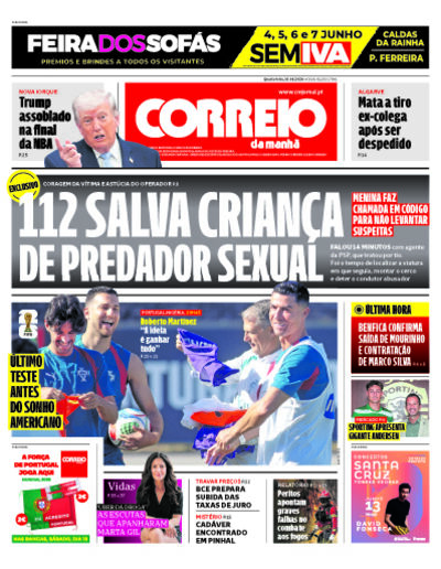 Capa do jornal