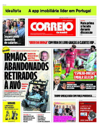 Capa do jornal