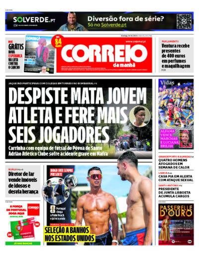 Capa do jornal