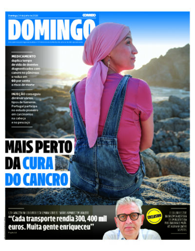 Capa de domingo, 14 de junho de 2026