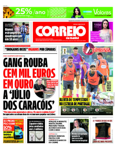 Capa do jornal