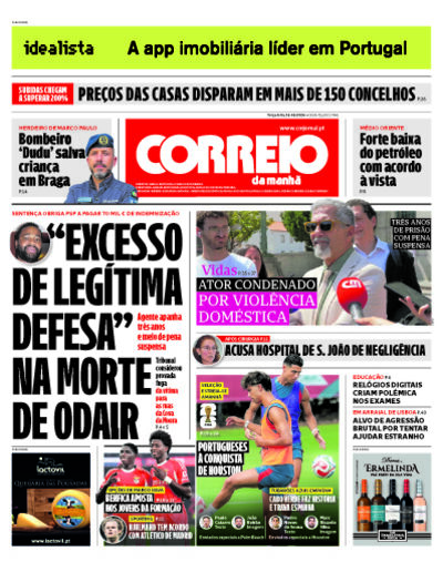 Capa do jornal