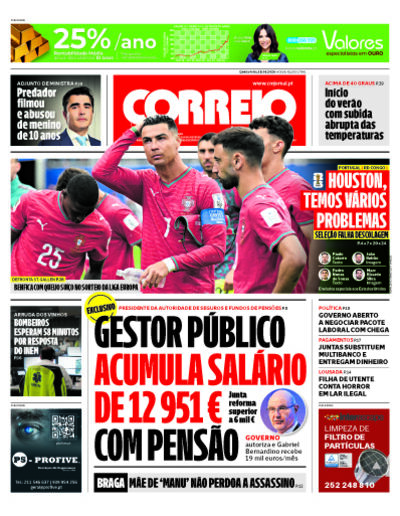 Capa do jornal