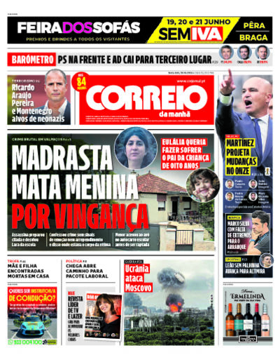 Capa do jornal