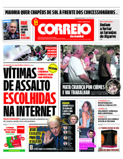Capa do jornal