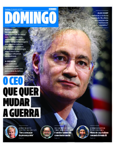 Capa de domingo, 21 de junho de 2026