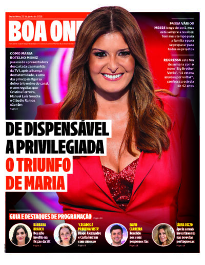 Capa do jornal