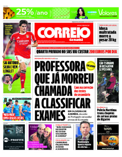 Capa do jornal