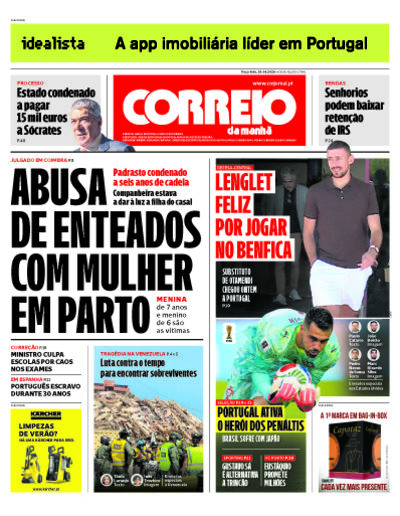 Capa do jornal