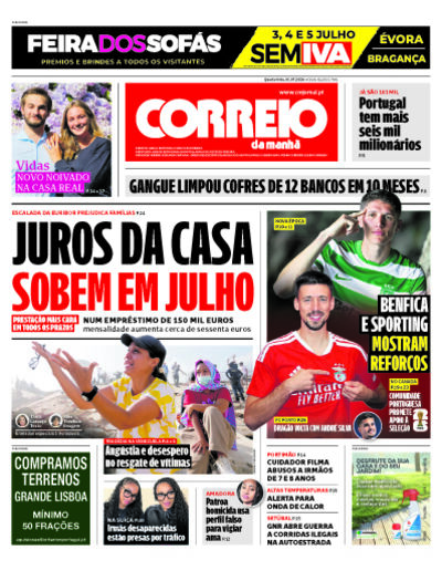 Capa do jornal