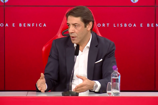 Rui Costa, presidente do Benfica