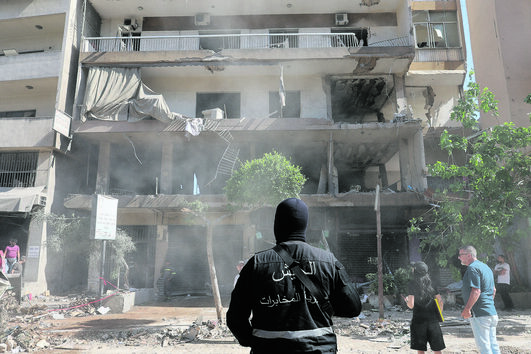 Ataque israelita em Beirute colocou em risco o acordo