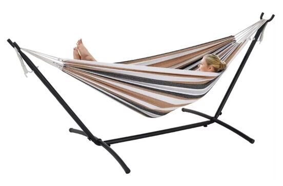 Cama de rede dupla de estilo brasileiro