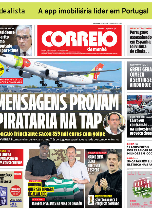 Capa do jornal