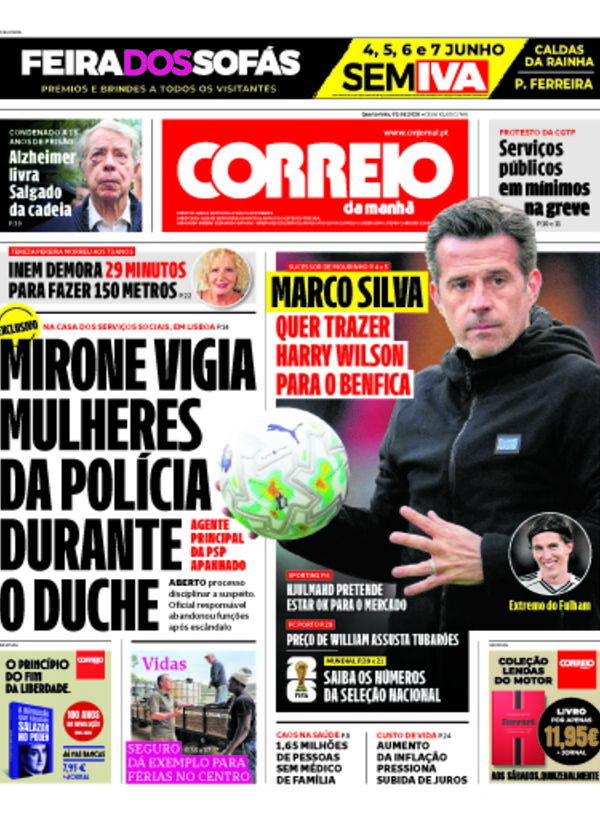 Capa do jornal