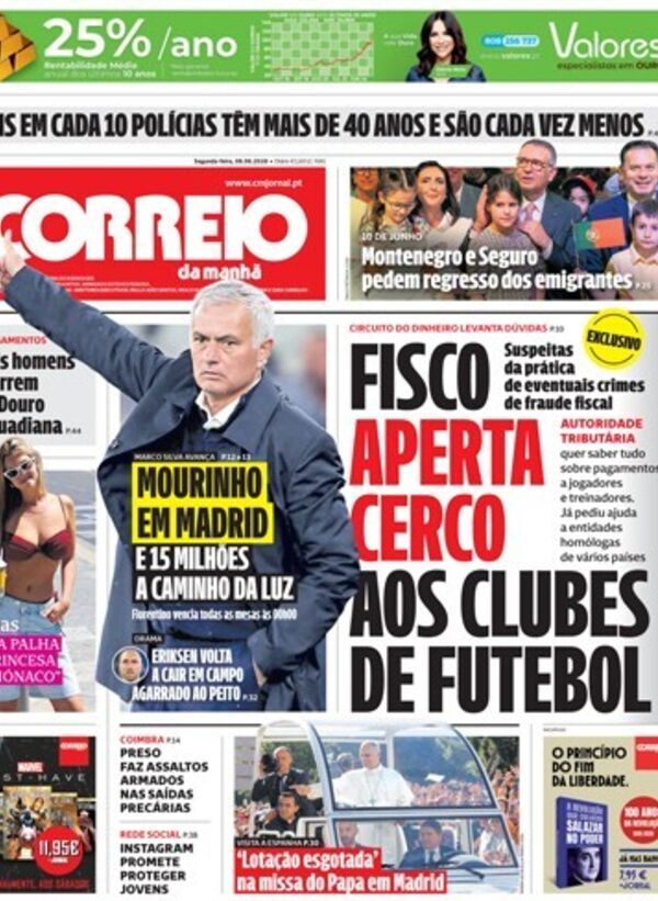 Capa do jornal