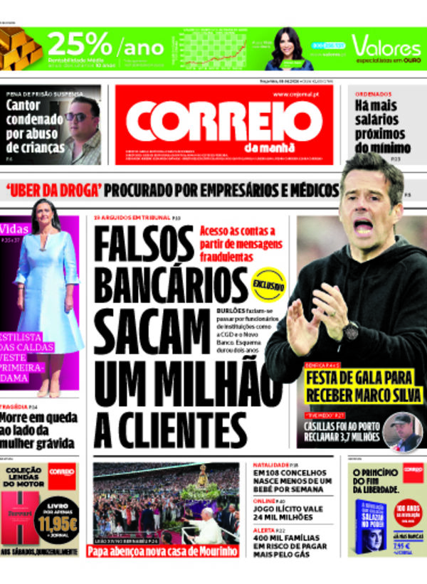 Capa do jornal