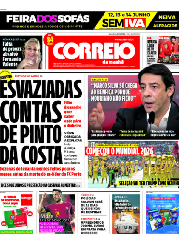 Capa do jornal