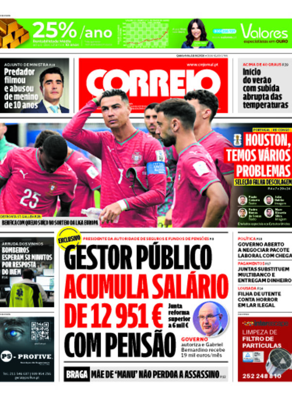 Capa do jornal