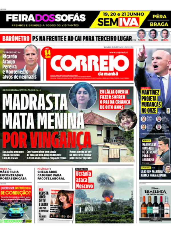 Capa do jornal