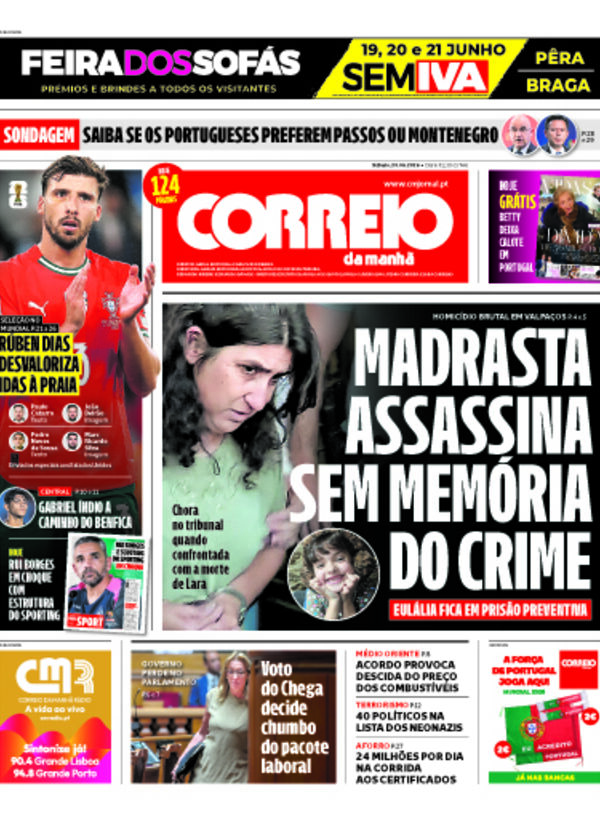 Capa do jornal