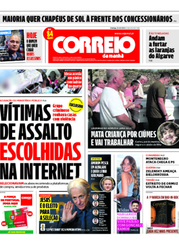 Capa do jornal