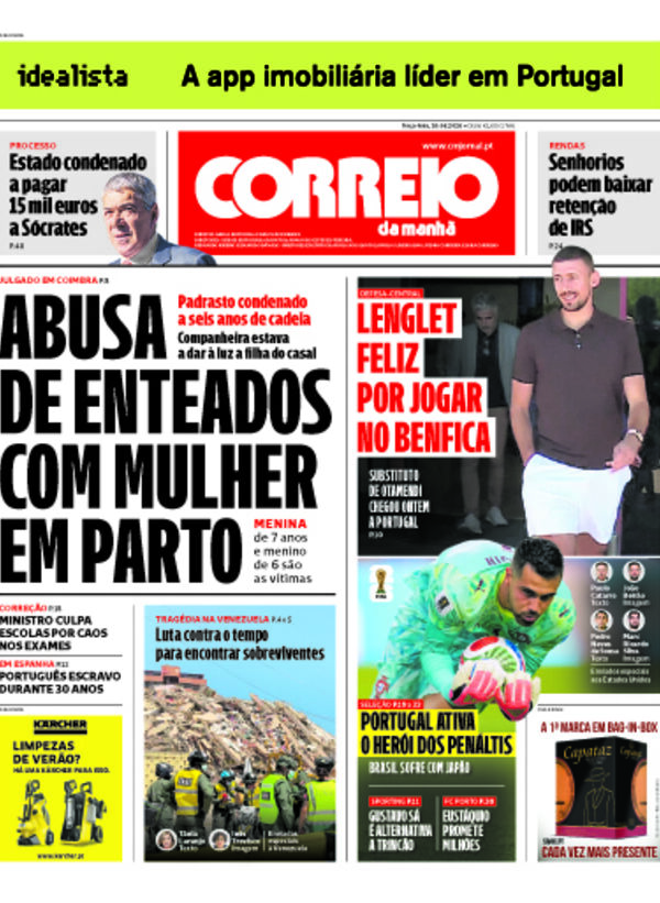 Capa do jornal
