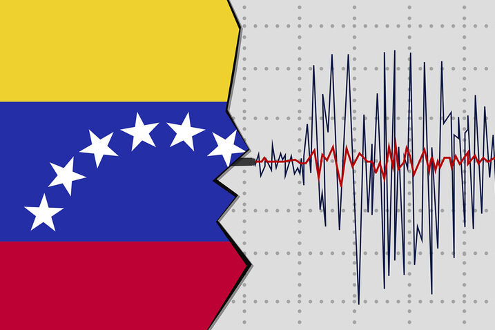 Sismo na Venezuela
