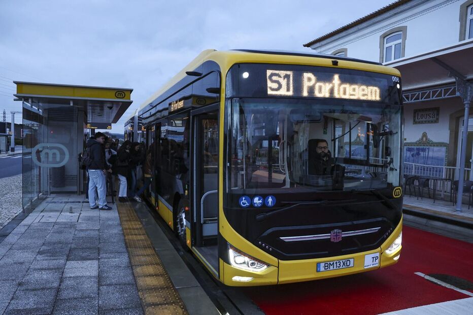 Metrobus em Coimbra
